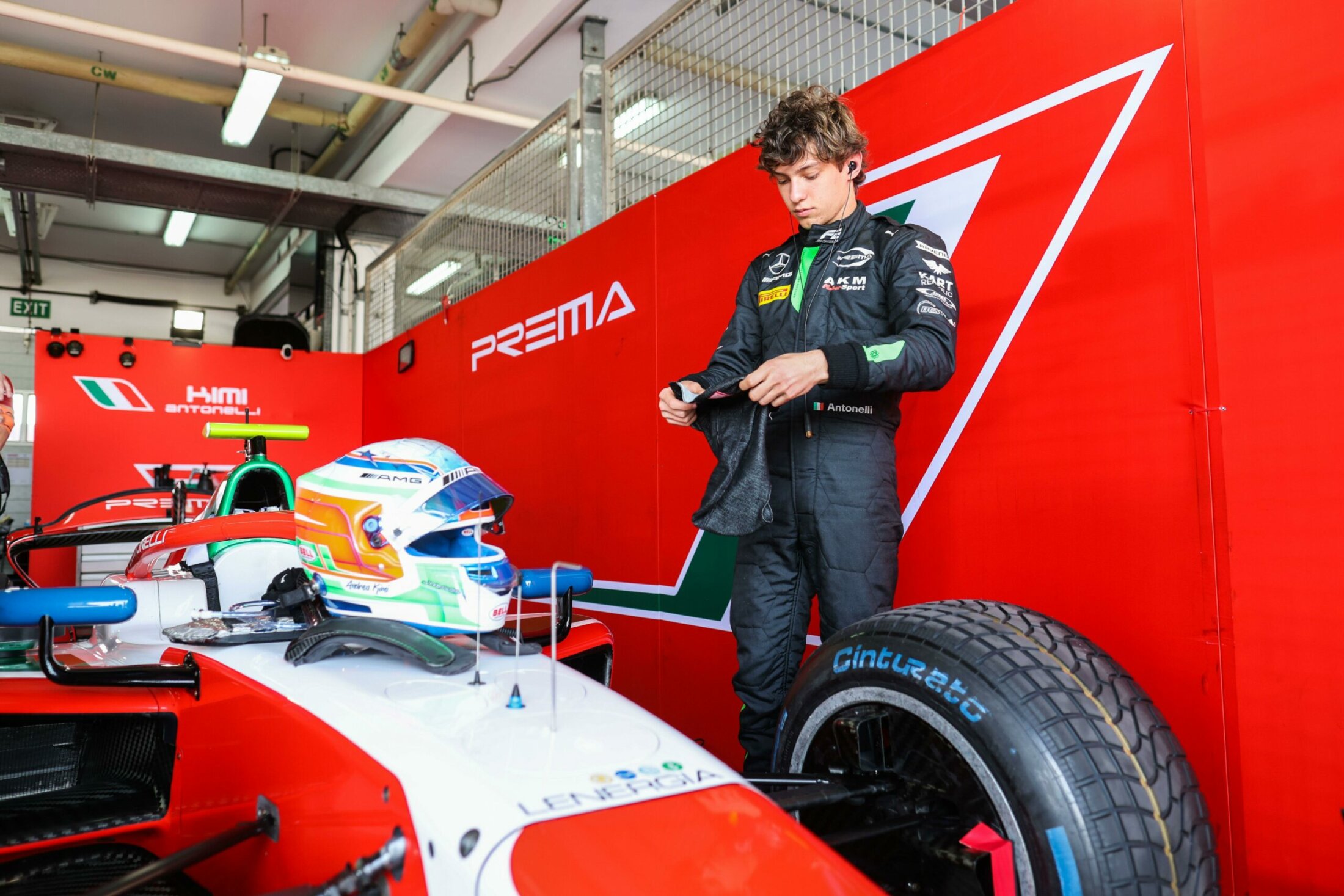 ANTONELLI Andrea Kimi (ita), Prema Racing, Dallara F2 2024, portrait during the 1st round of the 2024 FIA Formula 2 Championship from February 29 to March 2, 2023 on the Bahrain International Circuit, in Sakhir, Bahrain