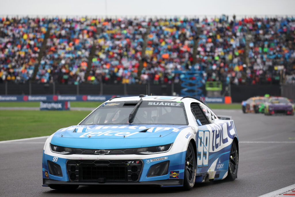 Daniel Suarez Competes in NASCAR Viva Mexico 250 at Autodromo Hermanos Rodriguez Mexico City June 2025
