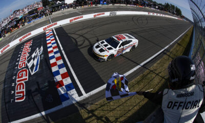 nascar watkins glen 2025 shane van gisbergen win sean gardner