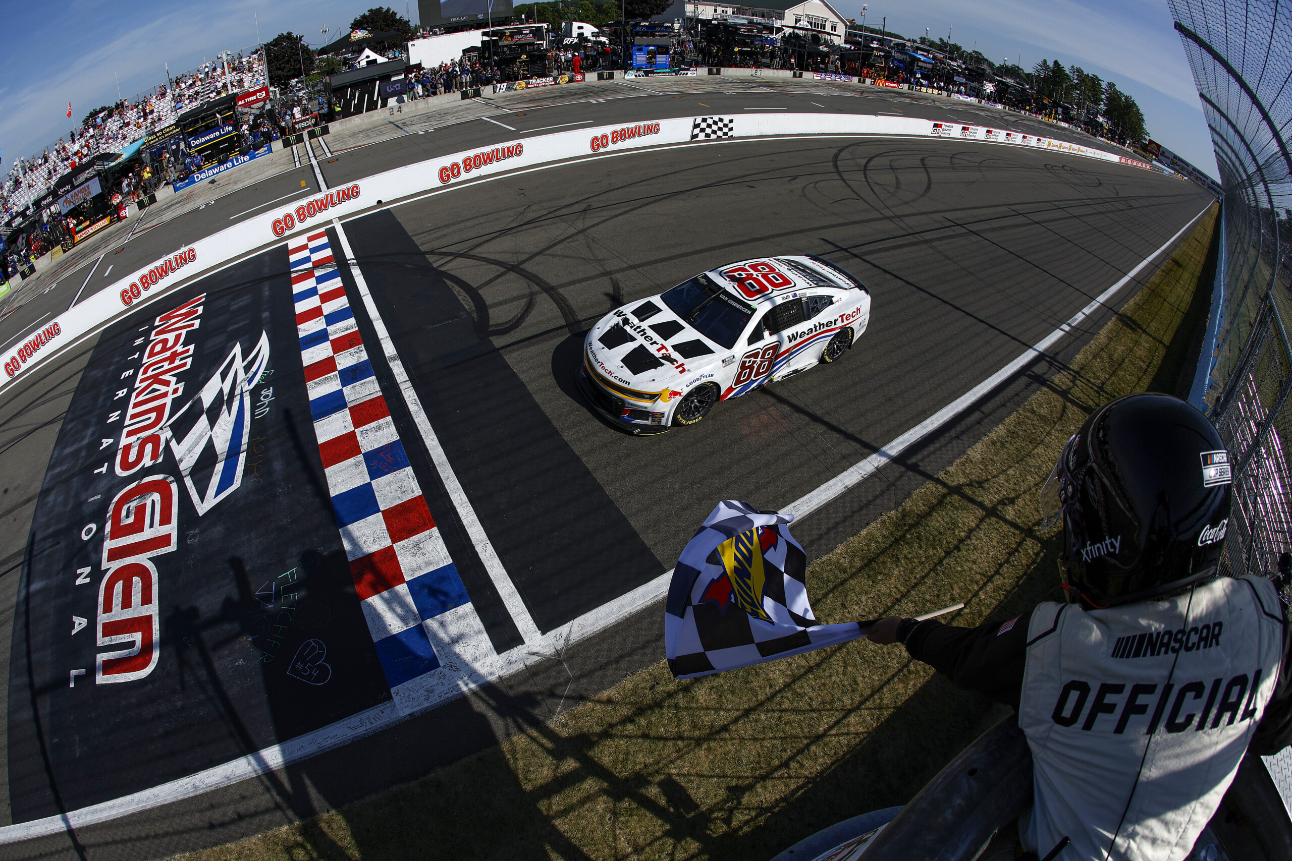 nascar watkins glen 2025 shane van gisbergen win sean gardner
